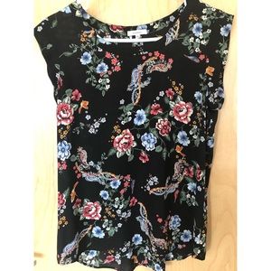 Pleione flowy floral top